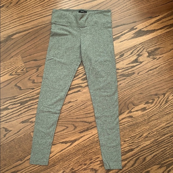 TAULA High-Waisted Grey Leggings - Picture 1 of 3
